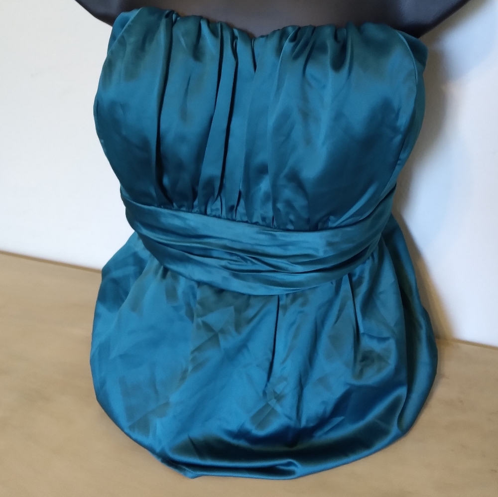 Torrid Silky Teal Tube Top